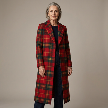 Clara - Classic Plaid Coat